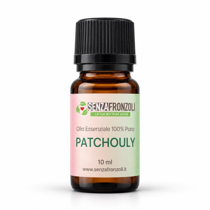 Olio Essenziale di Patchouli 100% puro 10 ml Senza Fronzoli
