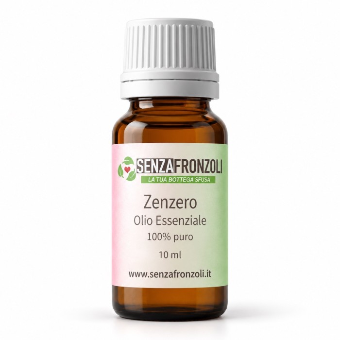 Olio Essenziale di Zenzero 100% puro 10 ml Senza Fronzoli