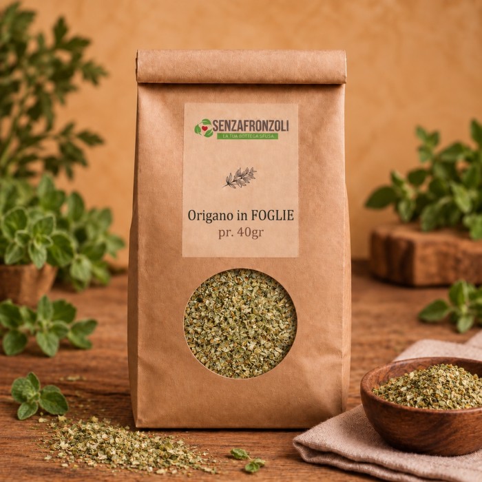 Origano essiccato e tagliato – Senza Fronzoli – 40 g