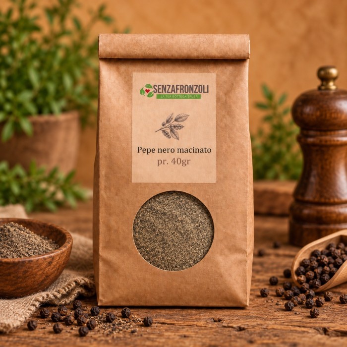 Pepe nero macinato – Senza Fronzoli – 40 g