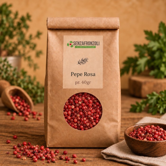 Pepe rosa intero in bacche – Senza Fronzoli – 40 g