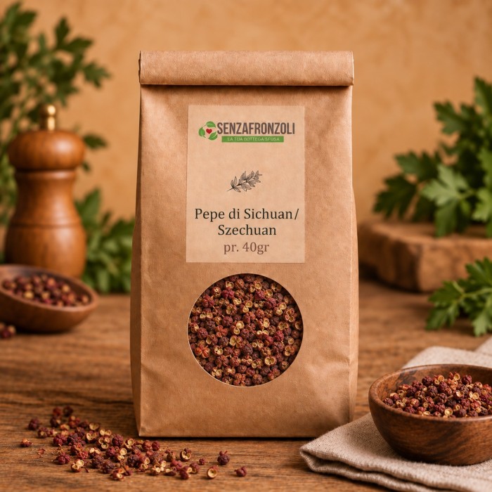 Pepe di Sichuan rosso intero – Senza Fronzoli – 40 g