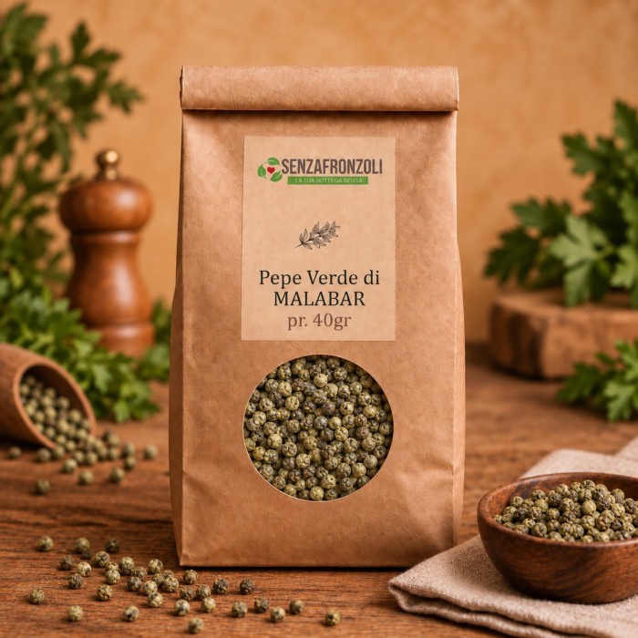 Pepe verde in grani essiccato – Senza Fronzoli – 40 g