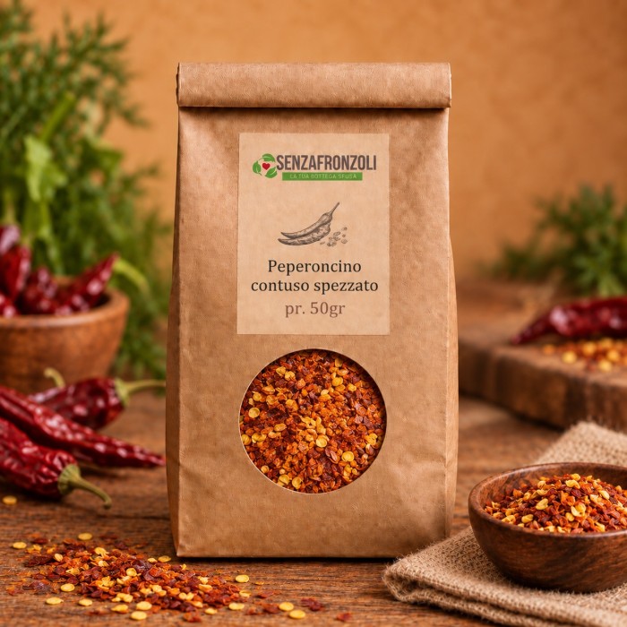 Peperoncino contuso spezzato – Senza Fronzoli – 50 g