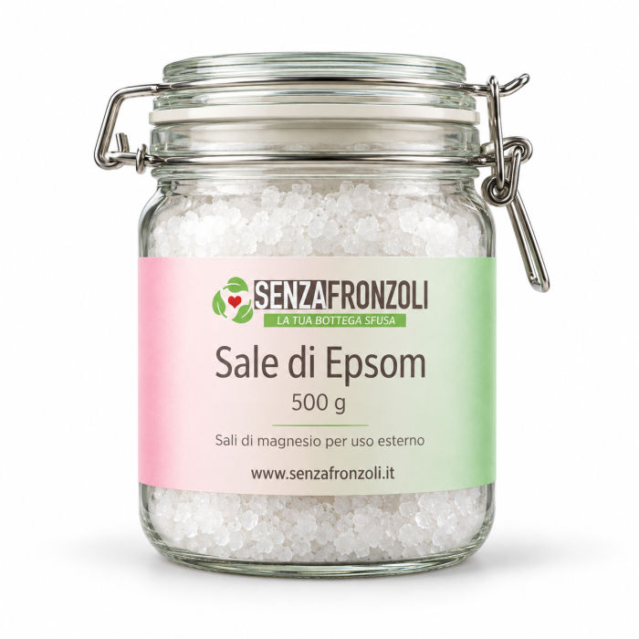 Sale di Epsom in solfato di magnesio – 500 g