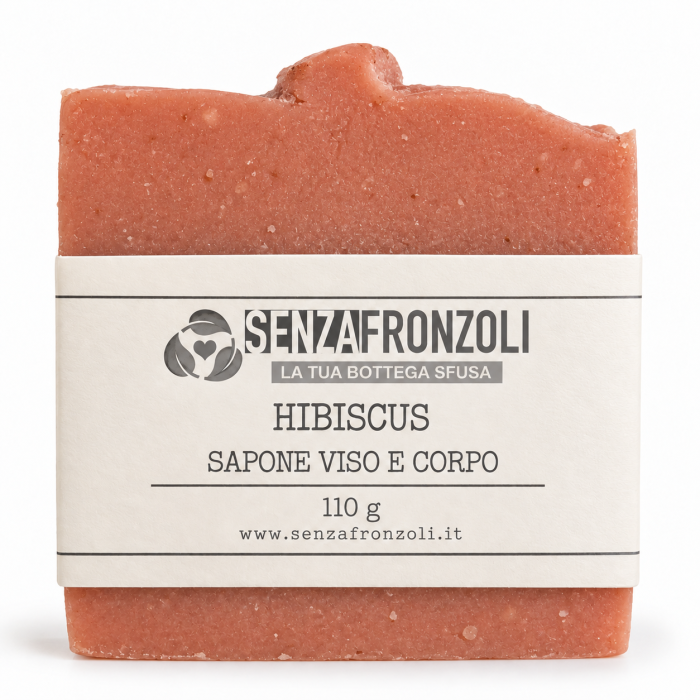 sapone solido Hibiscus dalla profumazione floreale