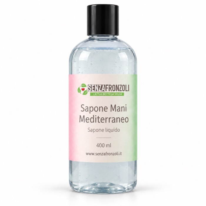 sapone mani liquido mediterraneo con aloe vera