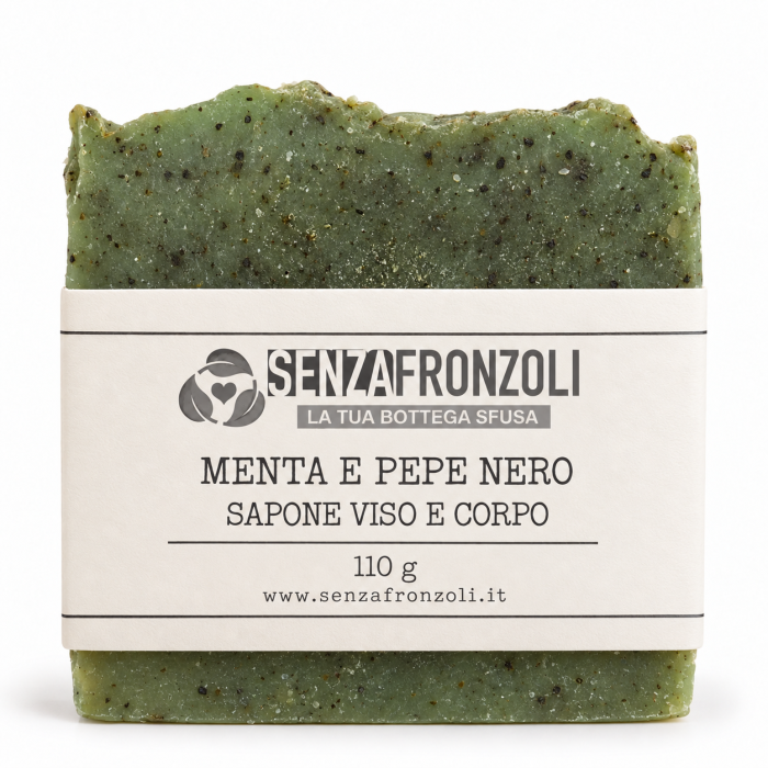 sapone corpo Menta e Pepe Nero