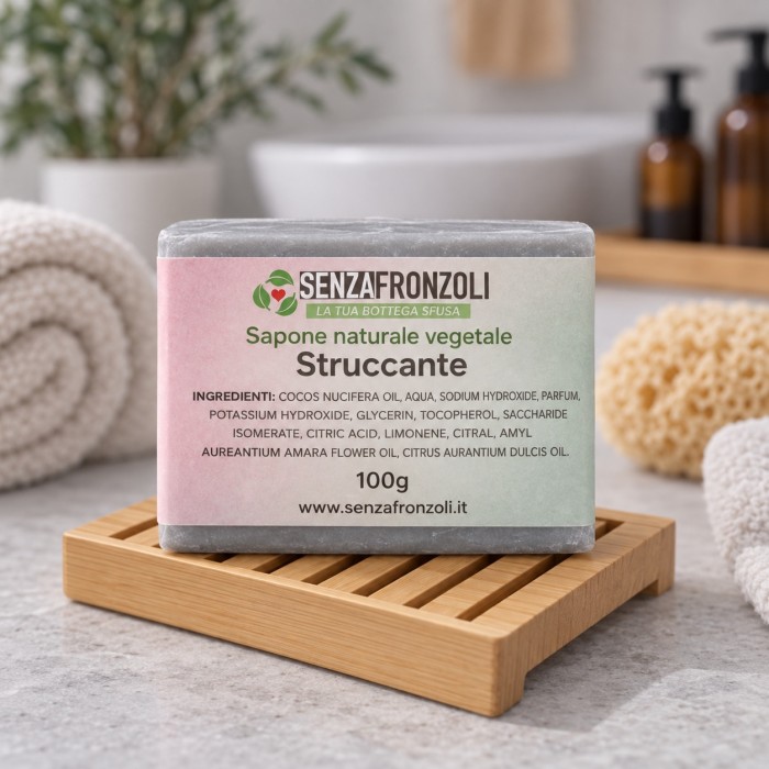 touch sapone struccante vegetale – Senza Fronzoli – 100 g