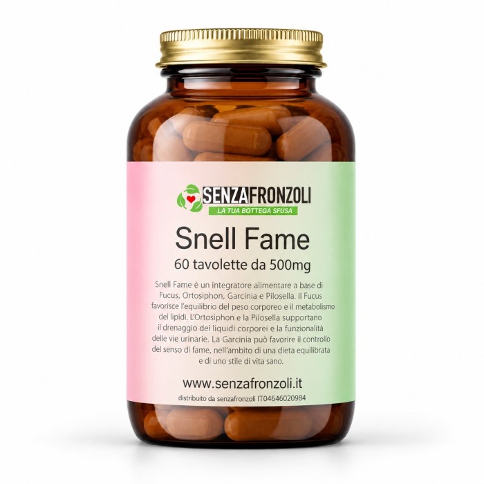 SNELL FAME – Fucus, Ortosiphon, Garcinia e Pilosella – 60 compresse