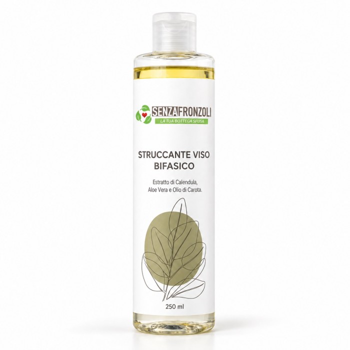 STRUCCANTE BIFASICO ADDOLCENTE – VISO, OCCHI E LABBRA – 250 ml