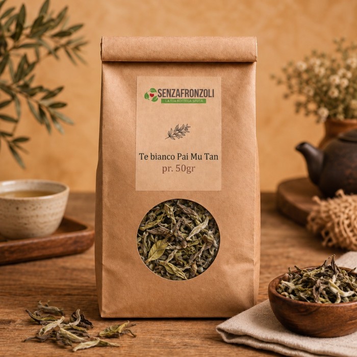 Tè bianco Pai Mu Tan – Senza Fronzoli – 50 g