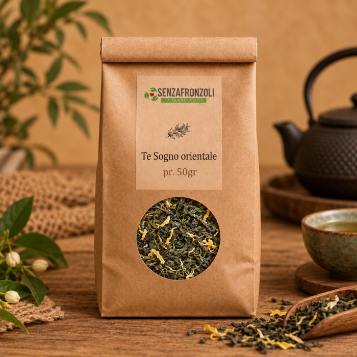 Tè Sogno Orientale con mango e pesca – Senza Fronzoli – 50 g