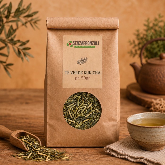 Tè verde Kukicha giapponese – Senza Fronzoli – 50 g