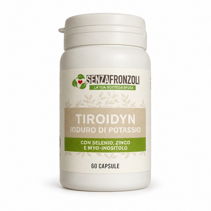 TIROIDIN SEN iodio Myo-inositolo selenio zinco 60 capsule