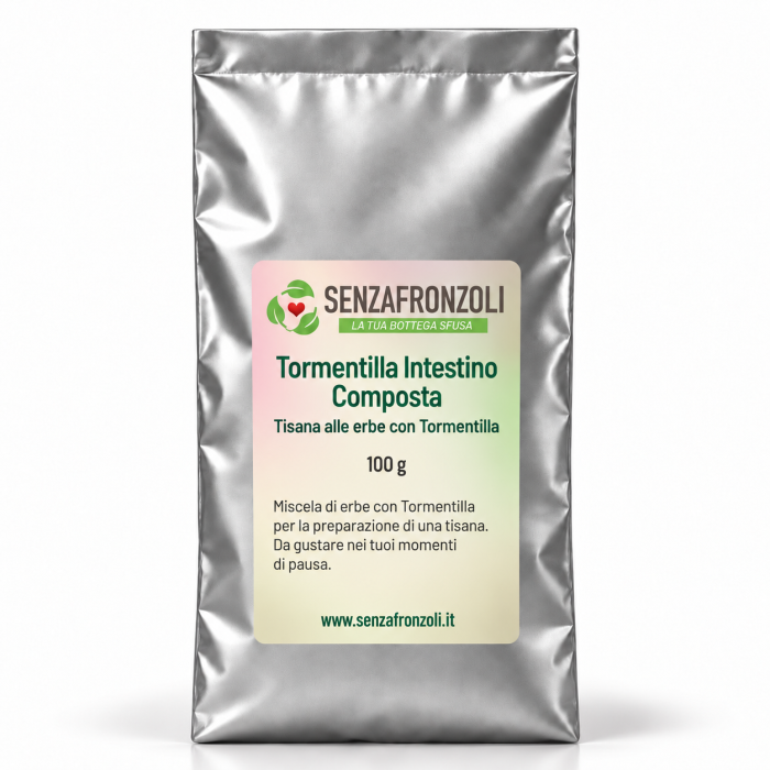TORMENTILLA INTESTINO – Tisana per Regolarità Intestinale e Sistema Digerente – 100 g