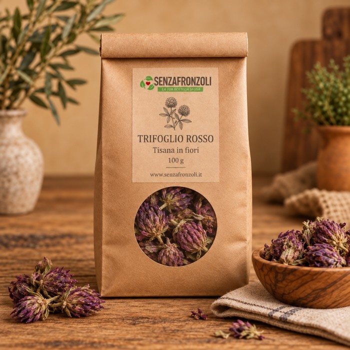 TRIFOGLIO ROSSO – Tisana per il Benessere della Donna – 100 g