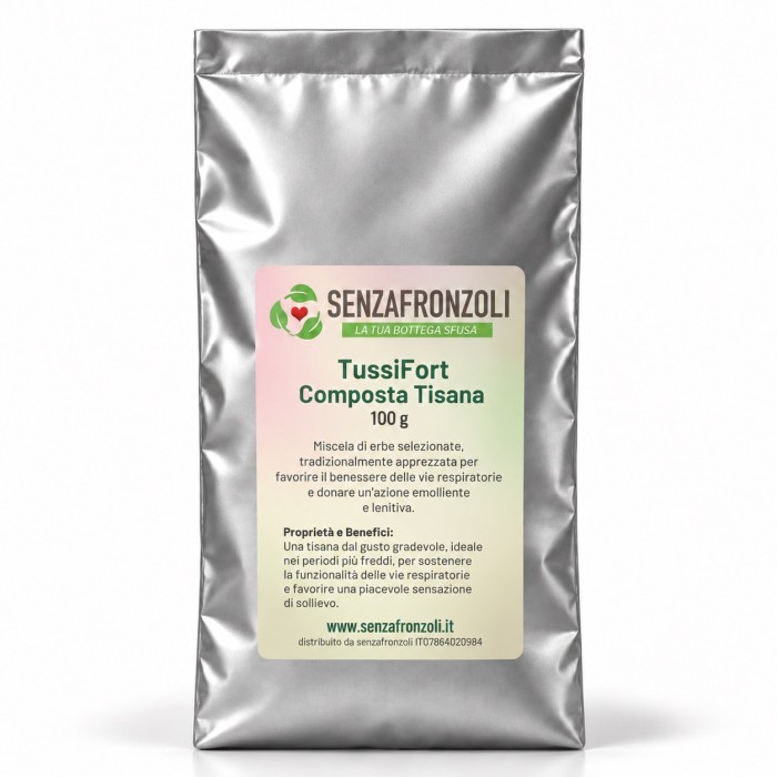 TussiFort Composta, tisana con Grindelia ed Edera in confezione da 100 g