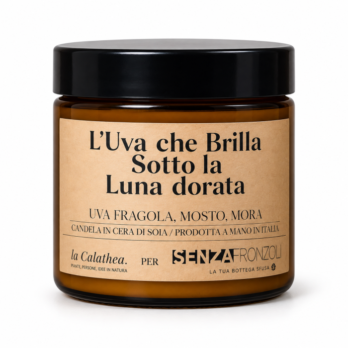 L’uva che brilla sotto la luna d’oro – candela profumata 90 g