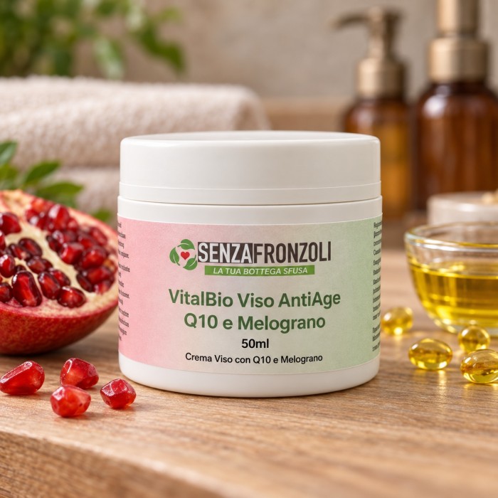 VITALBIO – CREMA VISO Q10 E MELOGRANO – 50 ml