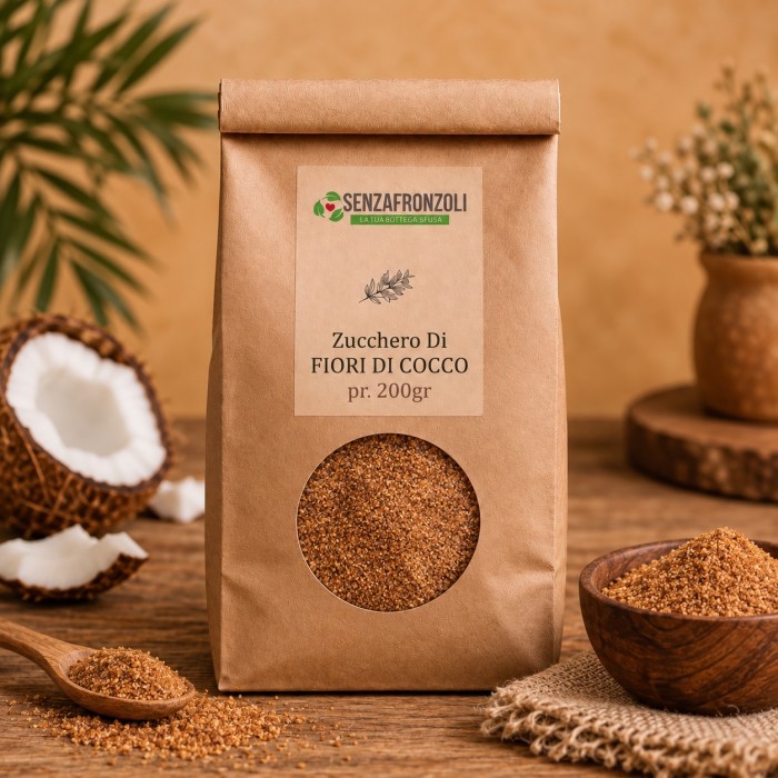 Zucchero di fiori di cocco – Senza Fronzoli – 200 g