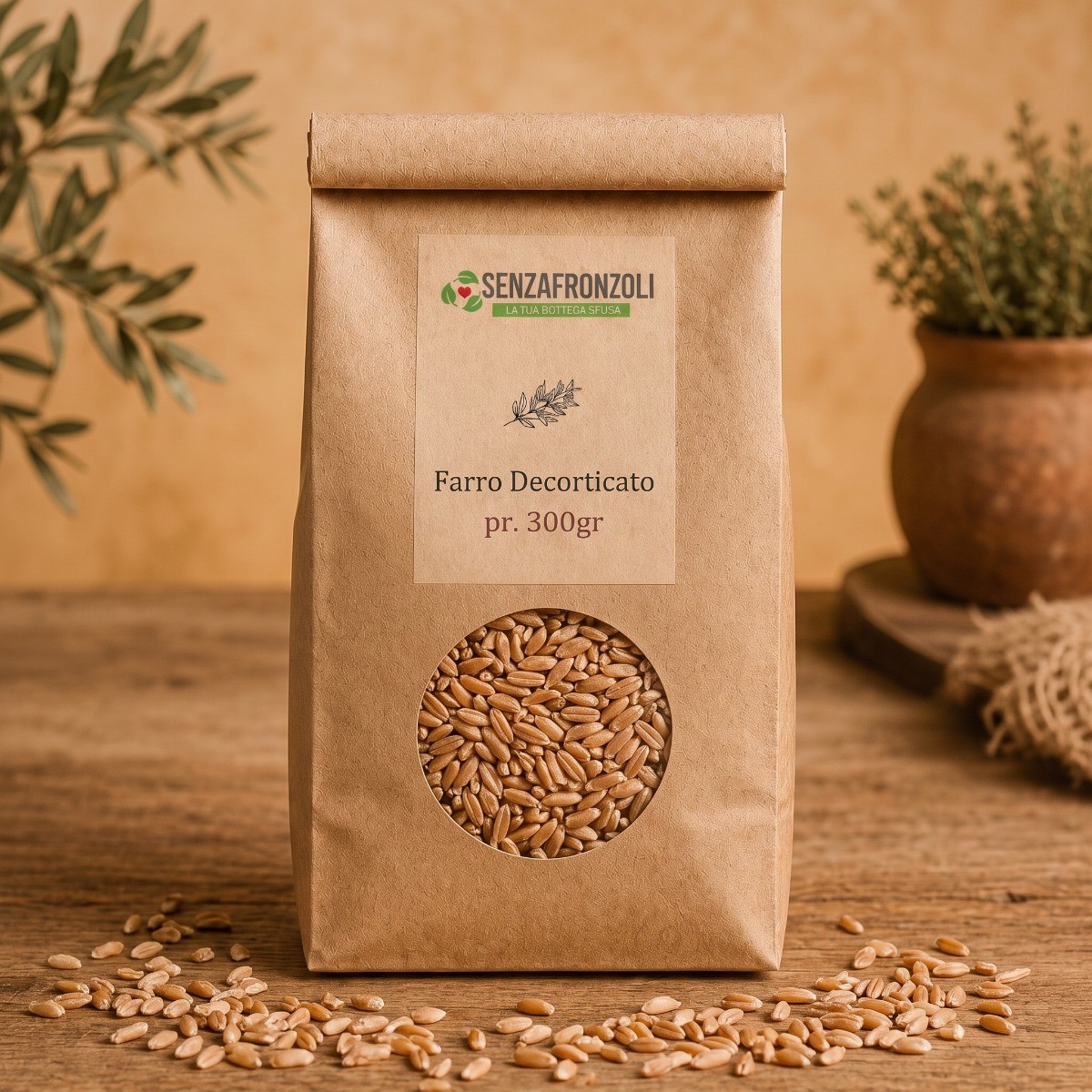 Farro decorticato Alto Adige – Senza Fronzoli – 300 g