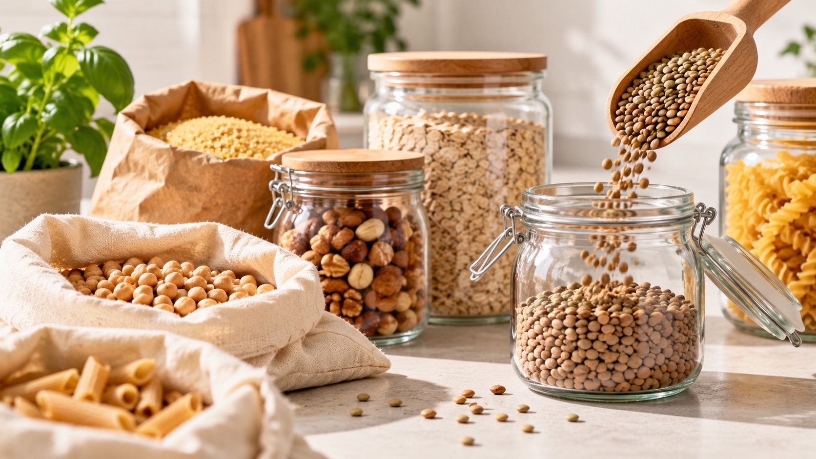 Prodotti sfusi, tisane e ingredienti naturali
