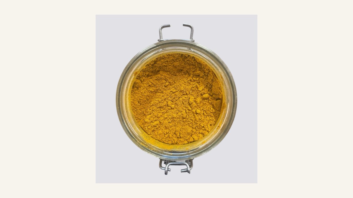 Curry speziato di cicerchie biologiche